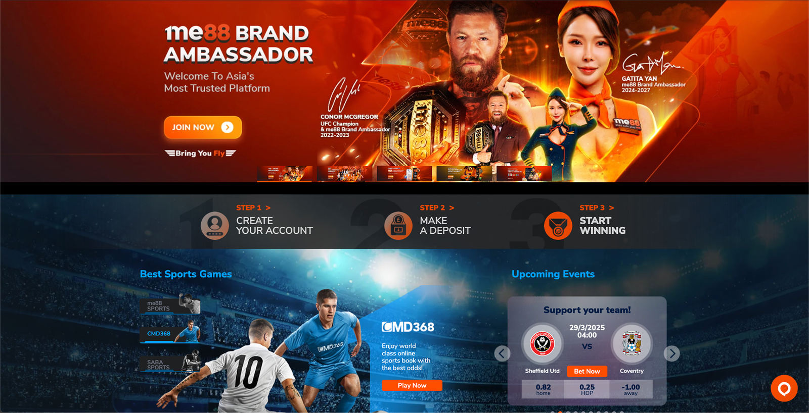 ME88与马来西亚著名网红Gatita Yan合作